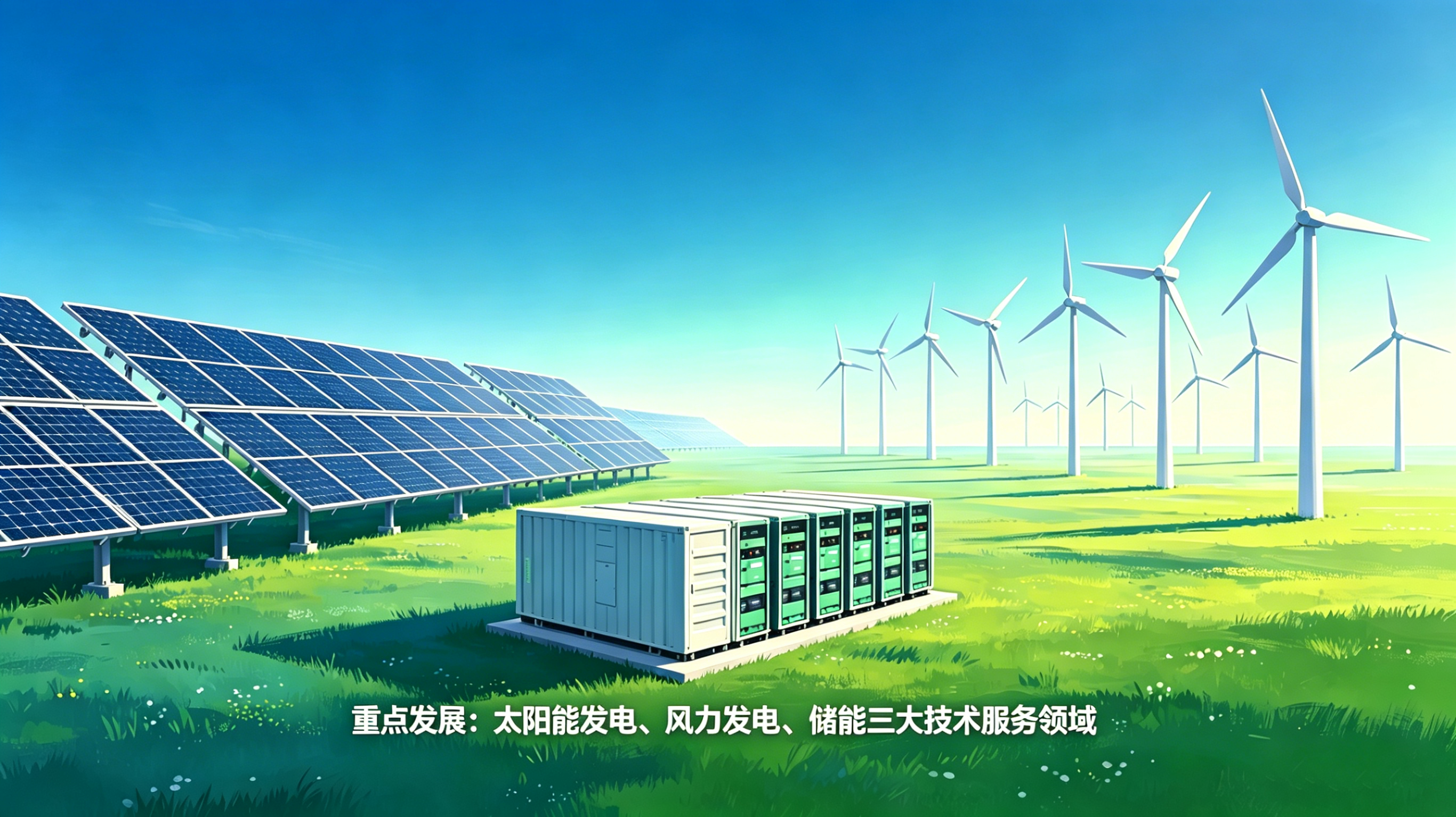 新能源解决方案示意图